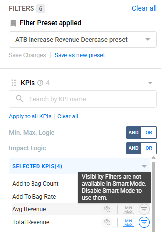 Smart Mode bypasses View Filter behavior