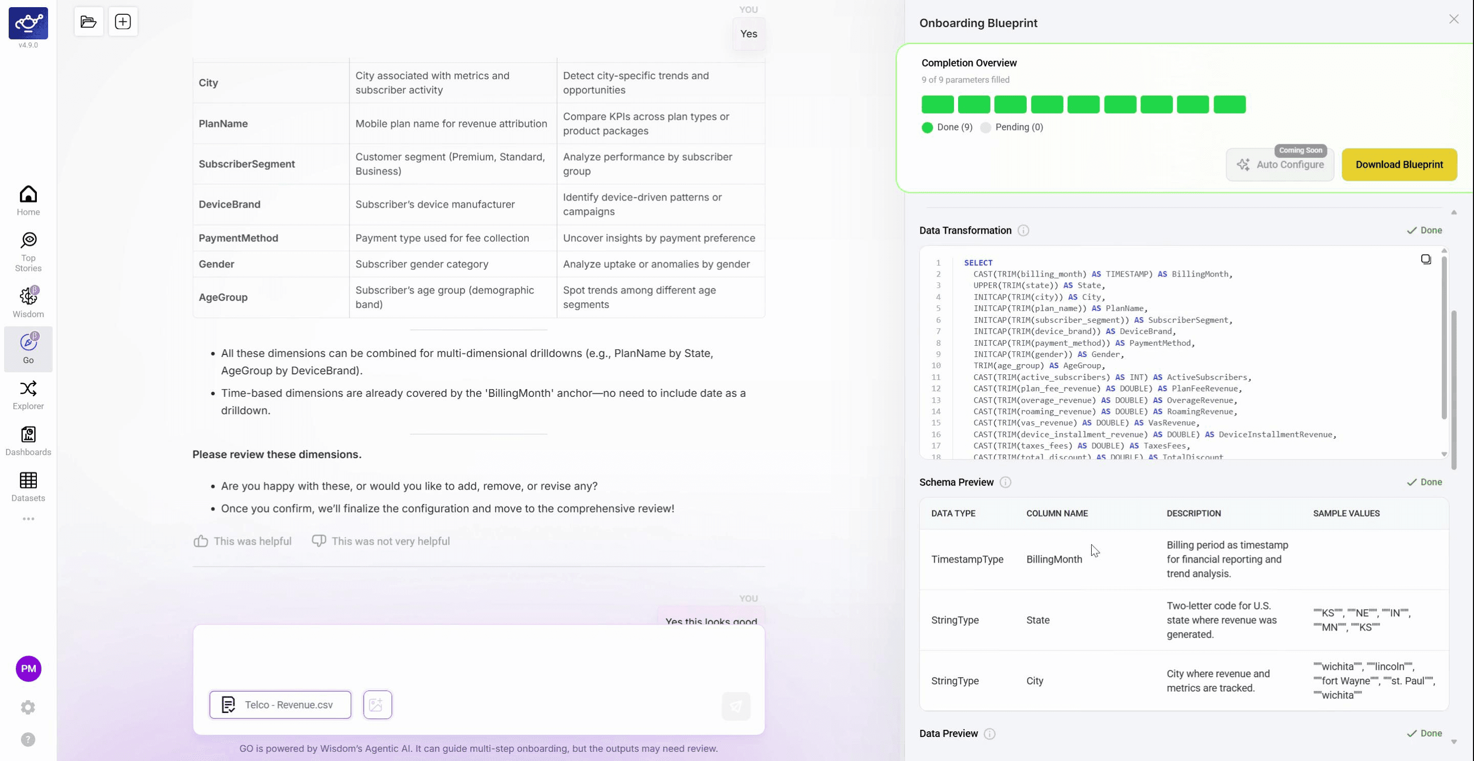 Next Instructions section expanded showing detailed configuration tips and reference material